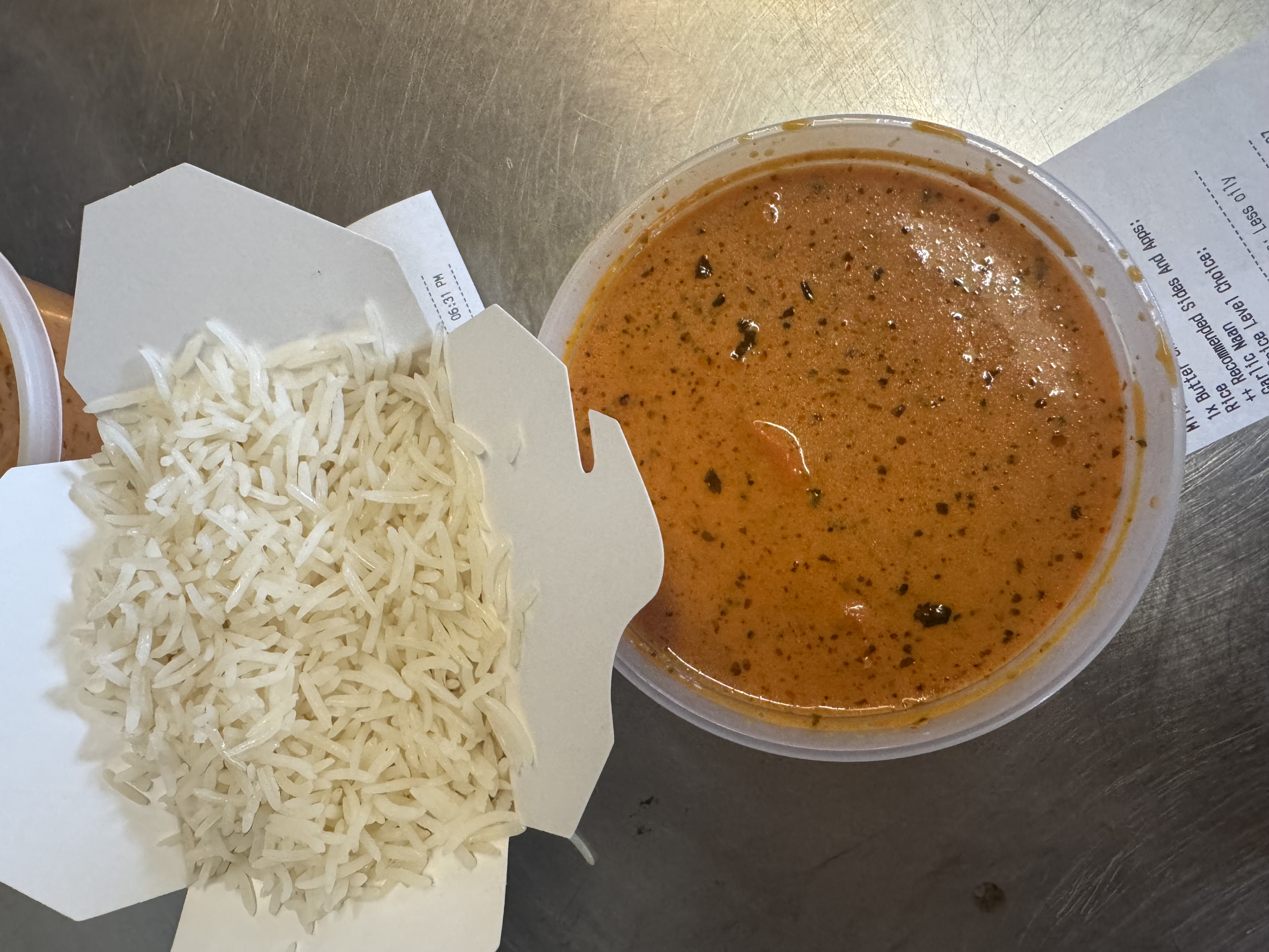 Butter Chicken with Rice